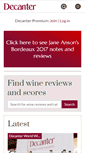 Mobile Screenshot of decanter.com